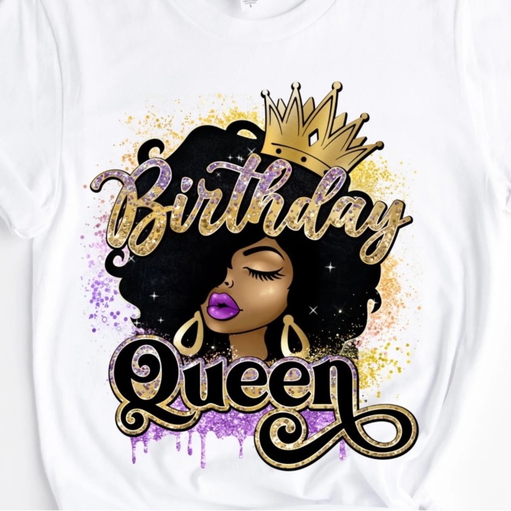 Birthday Queen Graphic T-Shirt